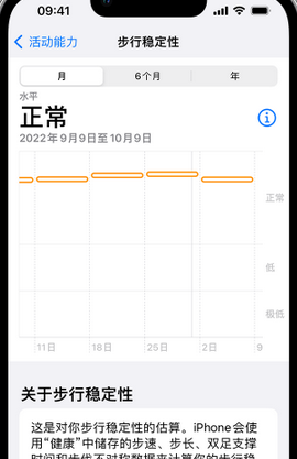 林芝iPhone手机维修如何在iPhone开启'步行稳定性通知'