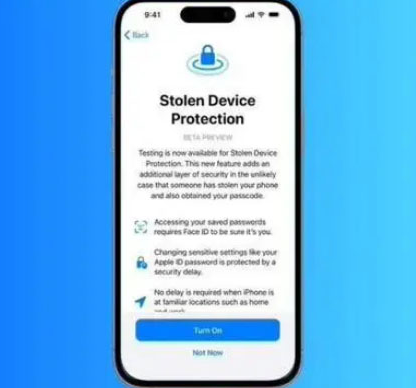 林芝苹果授权维修店分享被盗设备保护功能开启方法 