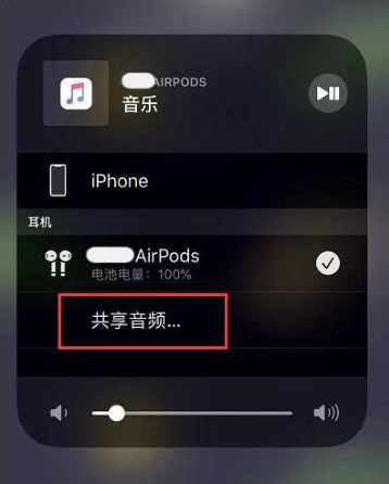 林芝苹果14音频维修点分享iPhone14音频共享设置方法 