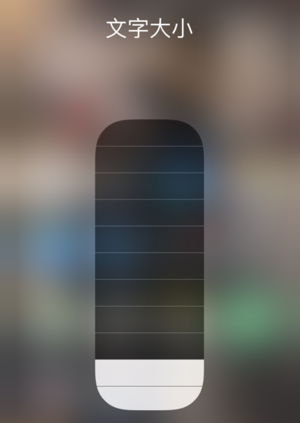 林芝苹果手机维修分享小技巧：在 iPhone 控制中心快速调节字体大小 